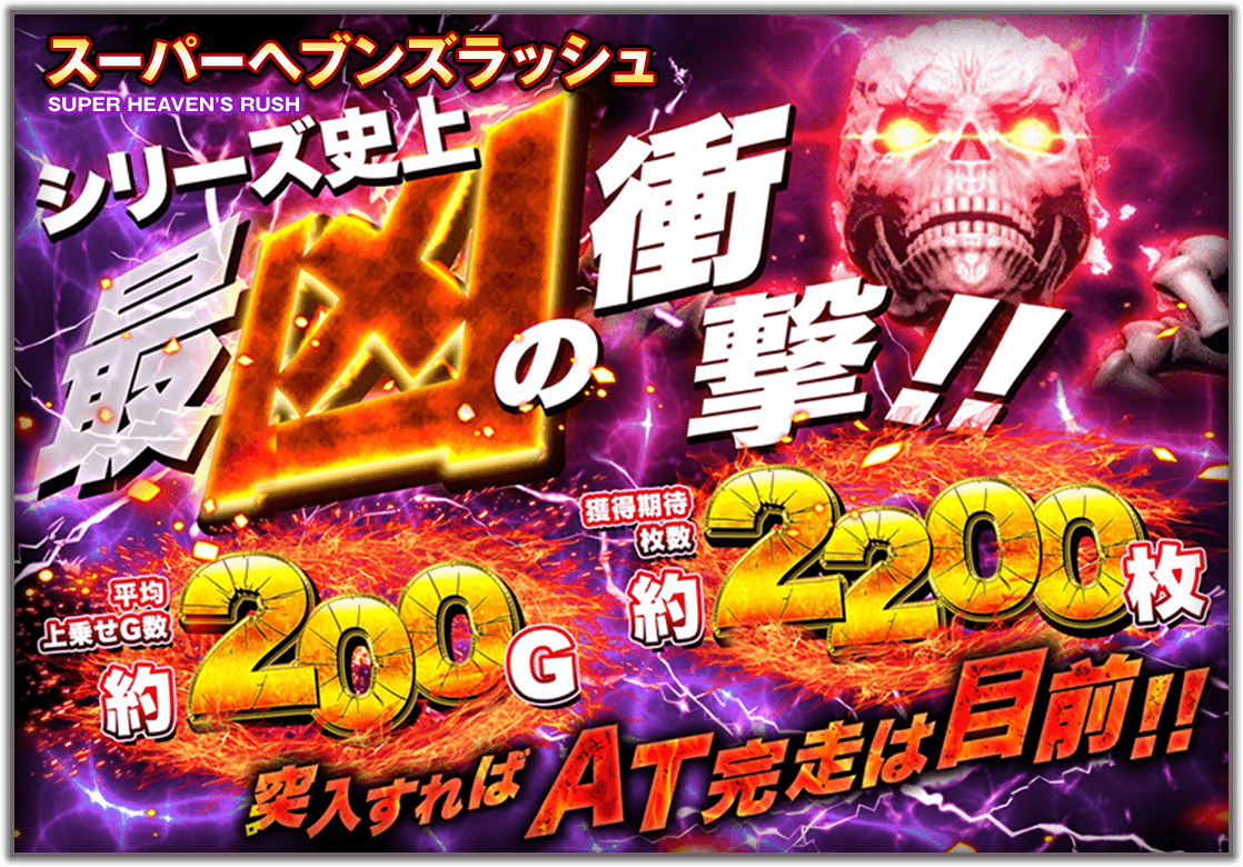 シリーズ伝統のHEAVEN揃い超高確状態!!